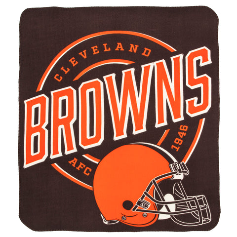 Cleveland Browns 50" x 60" Campaign Fleece Throw Blanket