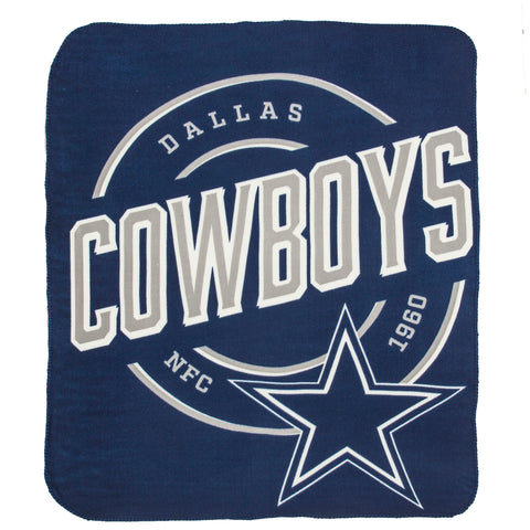 Dallas Cowboys 50" x 60" Campaign Fleece Throw Blanket