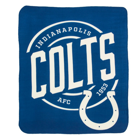 Indianapolis Colts 50" x 60" Campaign Fleece Throw Blanket