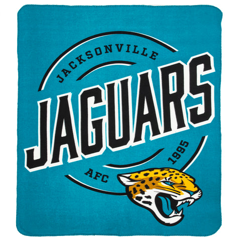 Jacksonville Jaguars 50" x 60" Campaign Fleece Throw Blanket