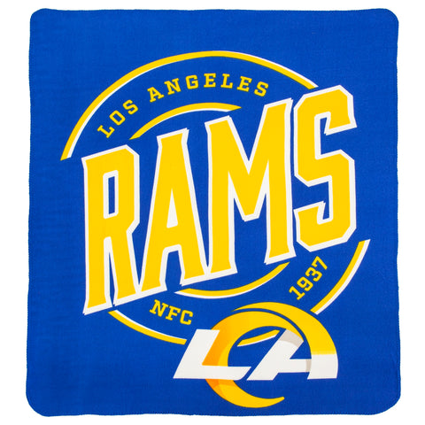 Los Angeles Rams 50" x 60" Campaign Fleece Throw Blanket