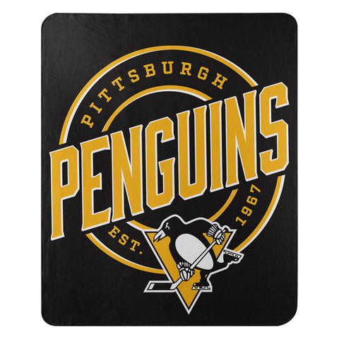 Pittsburgh Penguins 50" x 60" Campaign Fleece Throw Blanket