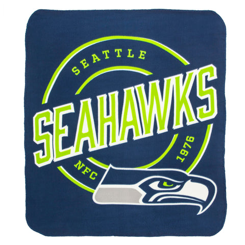Seattle Seahawks 50" x 60" Campaign Fleece Throw Blanket