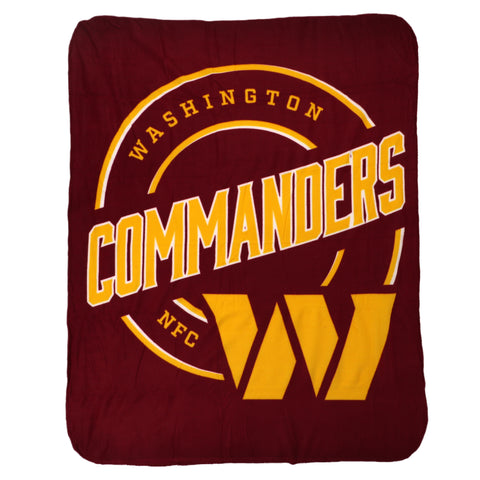 Washington Commanders 50" x 60" Campaign Fleece Thrown Blanket