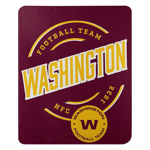 Washington Football Team 50" x 60" Campaign Fleece Throw Blanket