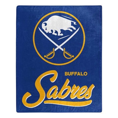 Buffalo Sabres 50" x 60" Signature Royal Plush Throw Blanket