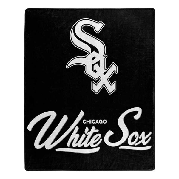 Chicago White Sox 50" x 60" Signature Royal Plush Throw Blanket