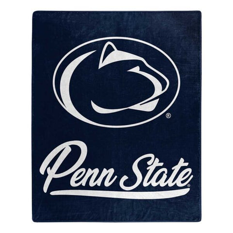 Penn State Nittany Lions 50" x 60" Signature Royal Plush Throw Blanket