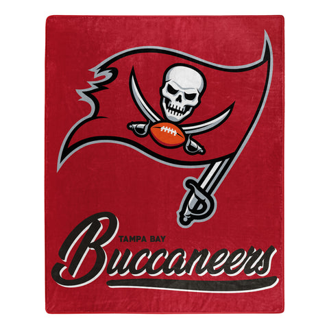 Tampa Bay Buccaneers 50" x 60" Signature Royal Plush Throw Blanket