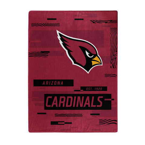 Arizona Cardinals 60" x 80" Digitize Royal Plush Blanket