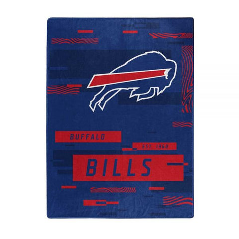 Buffalo Bills 60" x 80" Digitize Royal Plush Blanket