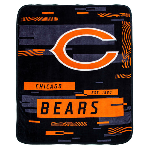 Chicago Bears 60" x 80" Digitize Royal Plush Blanket