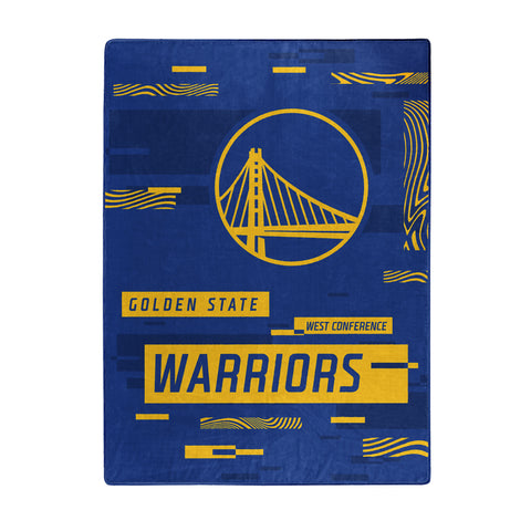 Golden State Warriors 60" x 80" Digitize Royal Plush Blanket