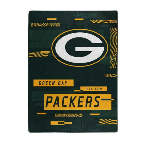 Green Bay Packers 60" x 80" Digitize Royal Plush Blanket