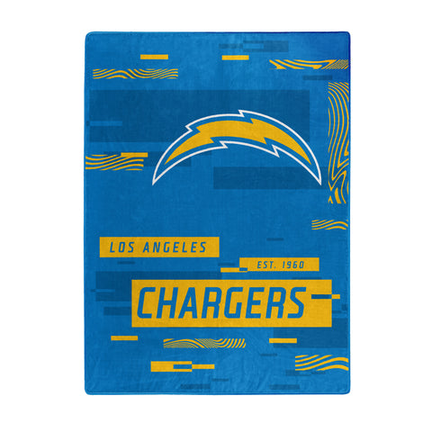 Los Angeles Chargers 60" x 80" Digitize Royal Plush Blanket