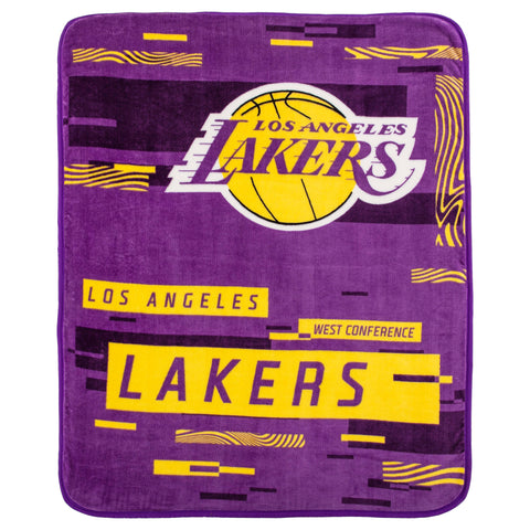 Los Angeles Lakers 60" x 80" Digitize Royal Plush Blanket
