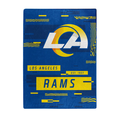 Los Angeles Rams 60" x 80" Digitize Royal Plush Blanket