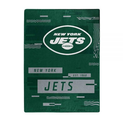 New York Jets 60" x 80" Digitize Royal Plush Blanket
