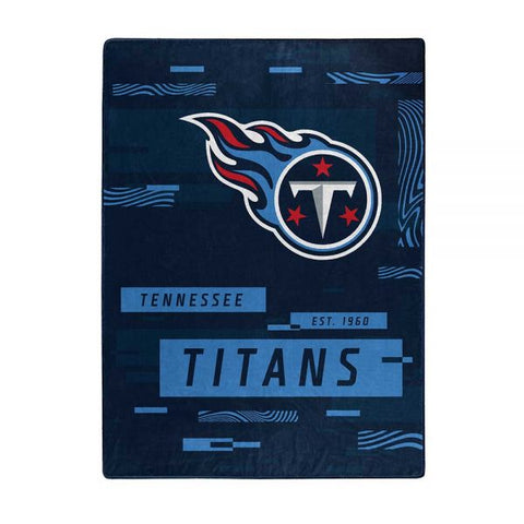 Tennessee Titans 60" x 80" Digitize Royal Plush Blanket