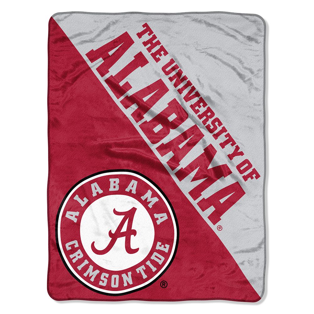 Alabama Crimson Tide 46" x 60" Halftone Micro Raschel Throw Blanket