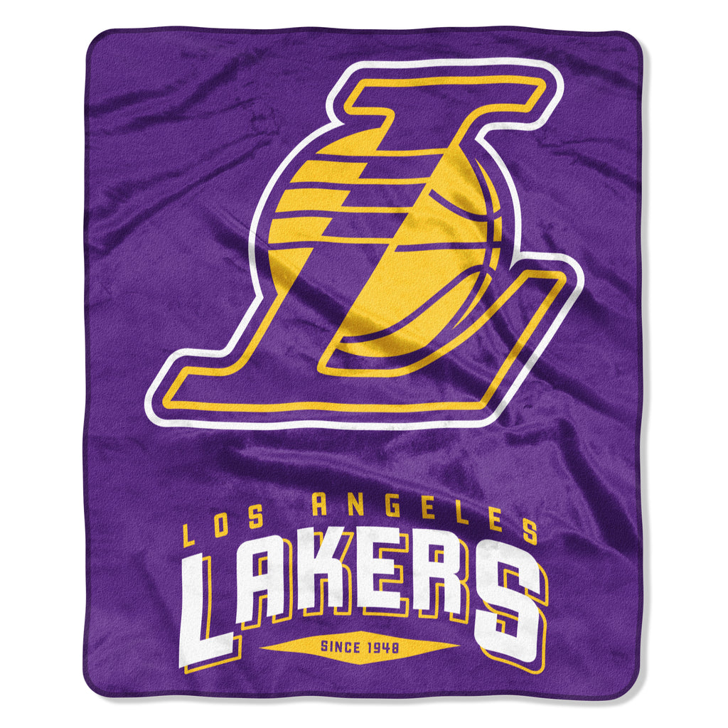 Los Angeles Lakers 50" x 60" Arc Royal Plush Blanket