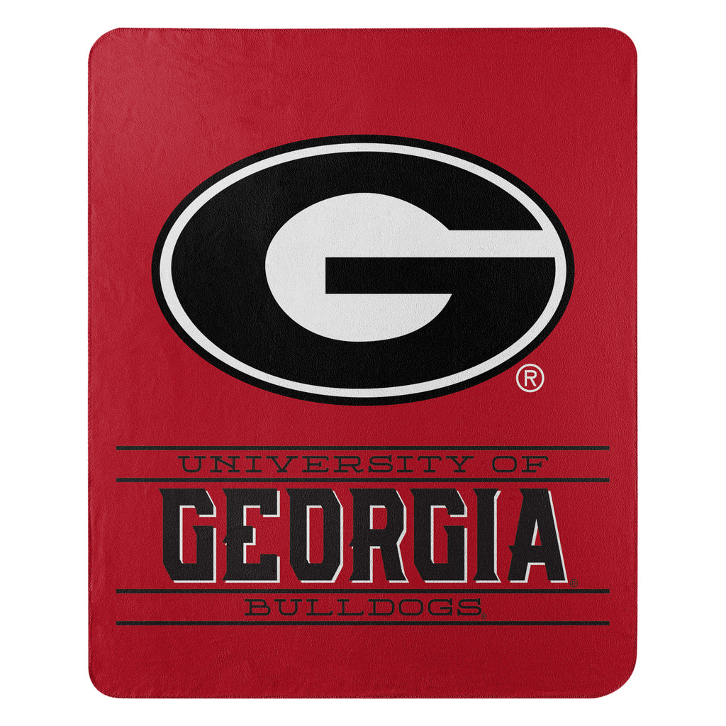 Georgia Bulldogs 50" x 60" Control Fleece Throw Blanket