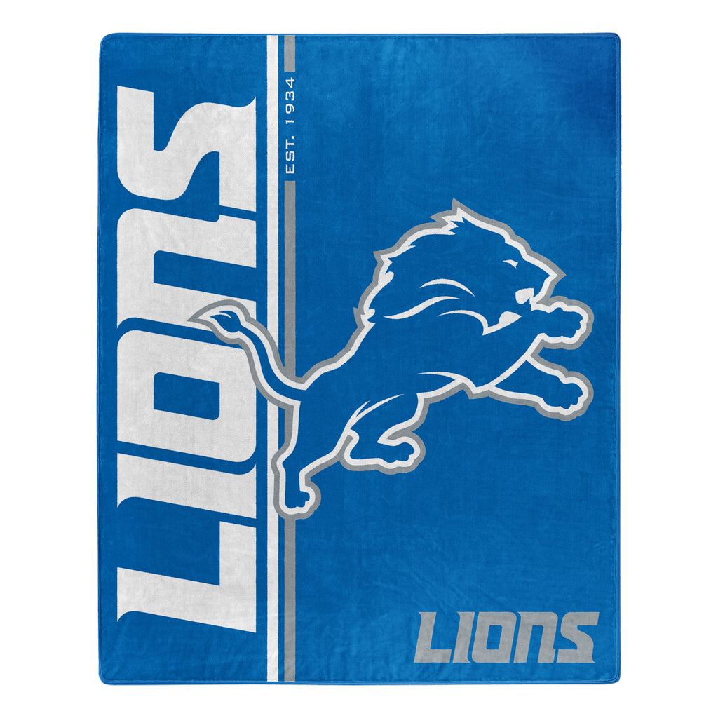 Detroit Lions 50" x 60" Restructure Royal Plush Blanket