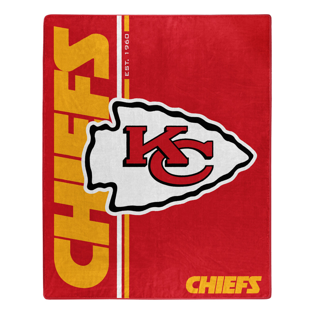 Kansas City Chiefs 50" x 60" Restructure Royal Plush Blanket