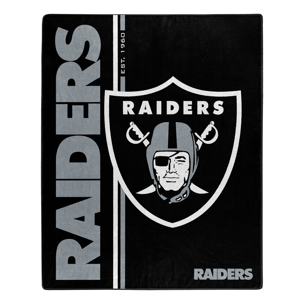 Las Vegas Raiders 50" x 60" Retructure Royal Plush Blanket