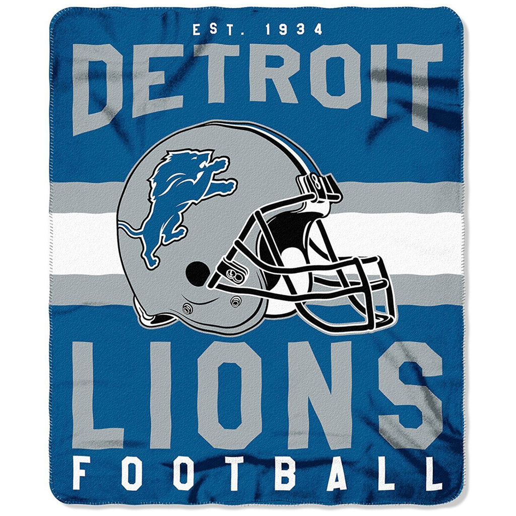 Detroit Lions 50" x 60" Singular Fleece Throw Blanket