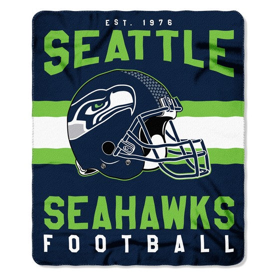 Seattle Seahawks 50" x 60" Singular Fleece Throw Blanket