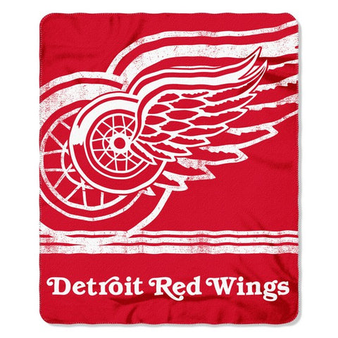 Detroit Red Wings 50" x 60" Fade Away Fleece Throw