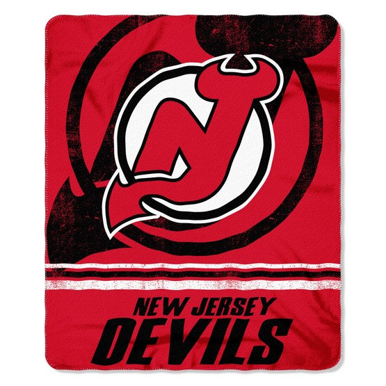 New Jersey Devils 50" x 60" Fade Away Fleece Throw