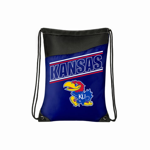 Kansas Jayhawks Incline Drawstring Bag