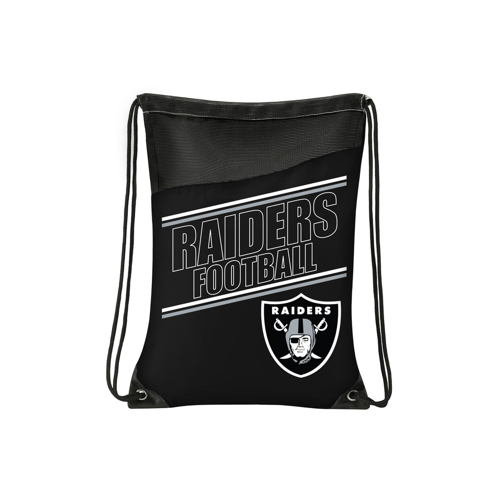 Las Vegas Raiders Incline Drawstring Bag