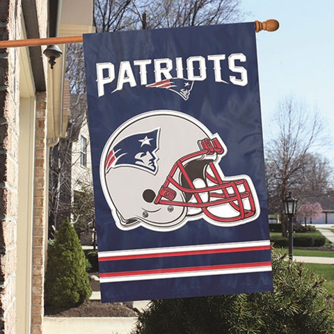 New England Patriots 44" x 28" Double Sided House Flag