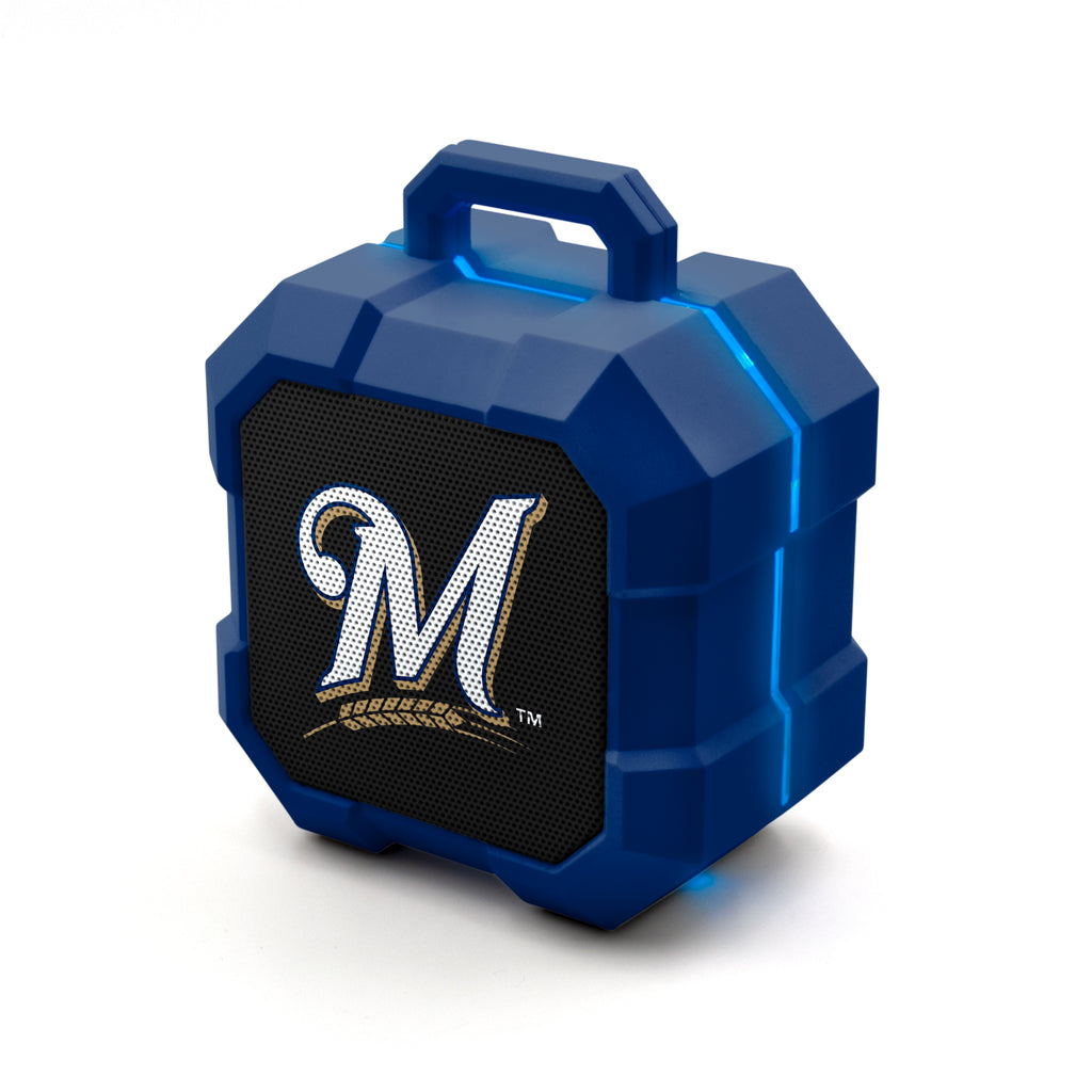 Milwaukee Brewers Shockbox LED Wireless Speaker