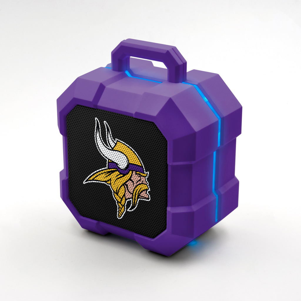 Minnesota Vikings Shockbox LED Wireless Speaker