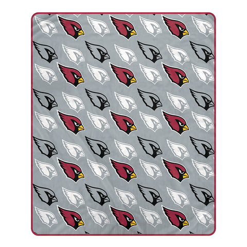 Arizona Cardinals 60" x 80" Logo Roll Oversized Ultra Soft Throw Blanket - Hanger