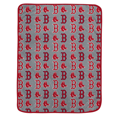 Boston Red Sox 60" x 80" Logo Roll Oversized Ultra Soft Throw Blanket - Hanger