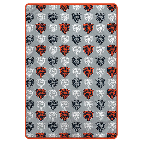 Chicago Bears 60" x 80" Logo Roll Oversized Ultra Soft Throw Blanket - Hanger