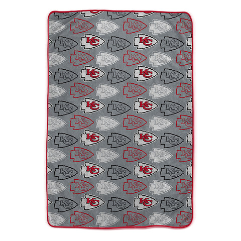 Kansas City Chiefs 60" x 80" Logo Roll Oversized Ultra Soft Throw Blanket - Hanger