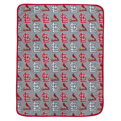 St. Louis Cardinals 60" x 80" Logo Roll Oversized Ultra Soft Throw Blanket - Hanger