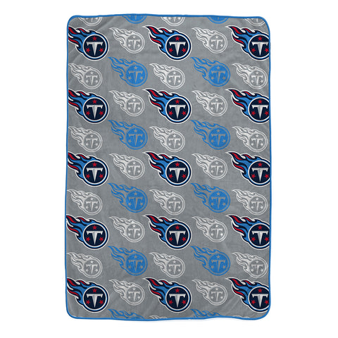 Tennessee Titans 60" x 80" Logo Roll Oversized Ultra Soft Throw Blanket - Hanger
