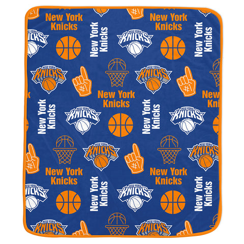 New York Knicks 60" x 70" Team Spirit Throw Blanket