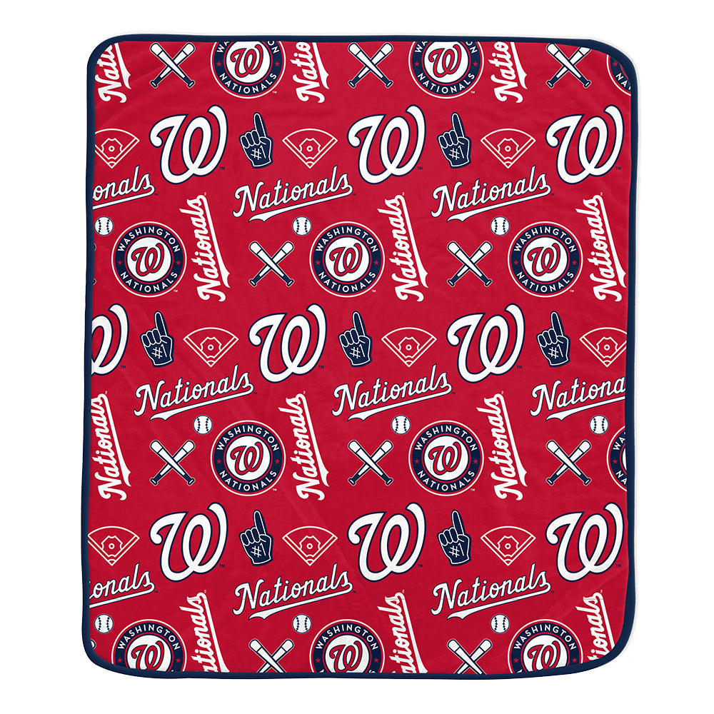 Washington Nationals 60" x 70" Team Spirit Throw Blanket