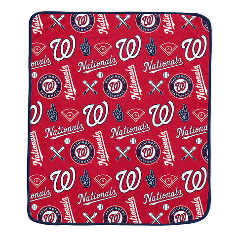 Washington Nationals 60" x 70" Team Spirit Throw Blanket