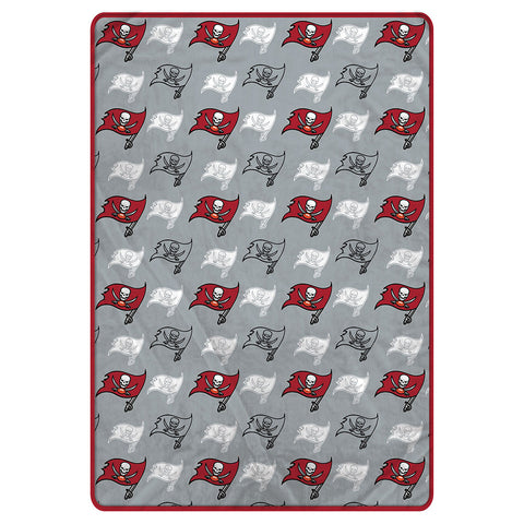 Tampa Bay Buccaneers 66" x 95" Logo Roll Oversized Ultra Soft Throw Blanket