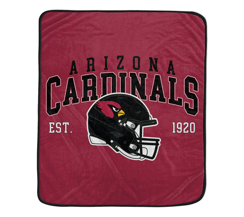 Arizona Cardinals 50" x 60" Vintage Arch Block Blanket