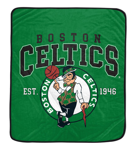 Boston Celtics 50" x 60" Vintage Arch Block Blanket